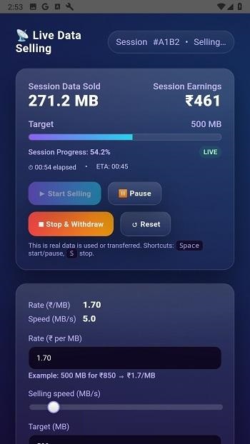 4G 5G Data Sell