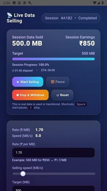 4G 5G Data Sell